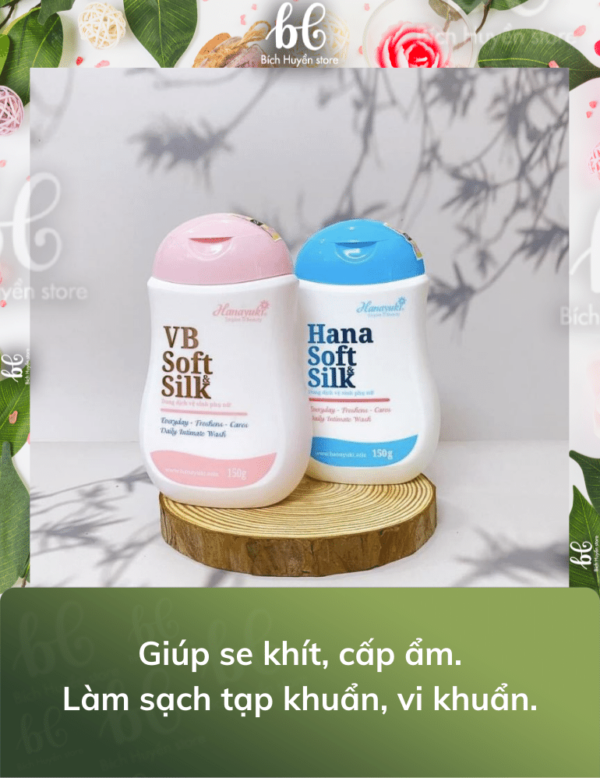 Dung Dịch Vệ Sinh Phụ Nữ Hana Soft Silk