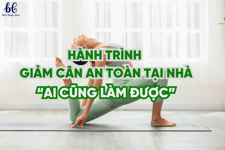 giảm cân an toàn tại nhà